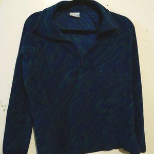 Colombia Faint Striped 3/4 Zip Pullover Fleece